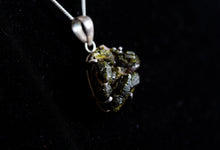 Load image into Gallery viewer, Epidote sterling silver pendant