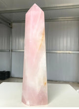 Load image into Gallery viewer, Rose quartz (mega) tower 1.7kg