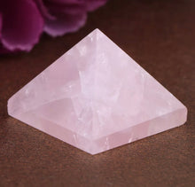 Load image into Gallery viewer, Rose Quartz Pyramid
