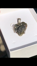 Load image into Gallery viewer, Epidote sterling silver pendant
