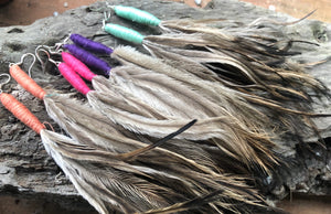 Emu Feather Earrings