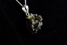Load image into Gallery viewer, Epidote sterling silver pendant
