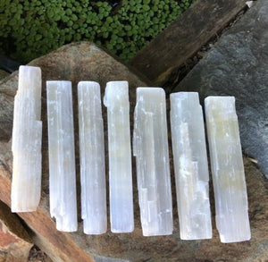 Selenite Rod Large