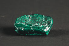 Load image into Gallery viewer, Malachite half polished free form
